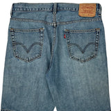 Levis Denim Shorts - 34W 10L Blue Cotton