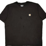 Carhartt T-Shirt - 2XL Black Cotton