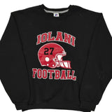 Iolani Football Russell Athletic Football Sweatshirt - Large Black Cotton Blend
