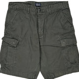 Levis Cargo Shorts - 35W 10L Grey Cotton