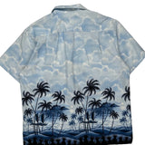 Rjc Graphic Hawaiian Shirt - XL Blue Cotton