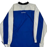 Reebok Windbreaker - Large Blue Polyester
