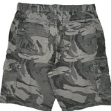 Wrangler Camo Cargo Shorts - 34W 11L Camo Cotton