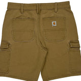 Carhartt Cargo Shorts - 30W UK 10 Brown Cotton