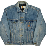 Carhartt Dnm Denim Jacket - Large Light Wash Denim