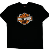 Motorcycles Harley Davidson T-Shirt - XL Black Cotton