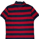 Tommy Hilfiger Slim Fit Polo Shirt - Large Navy Cotton Blend