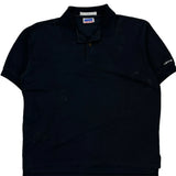 1980S Levis Polo Shirt - XL Black Cotton