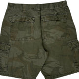 Wrangler Camo Cargo Shorts - 34W 10L Camo Cotton