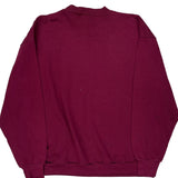 Harley Davidson Spellout Sweatshirt - XL Burgundy Cotton