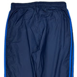 Adidas Track Pants - Small Blue Polyester