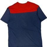 True Religion Spellout T-Shirt - Large Blue Cotton