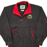 Vintage Sap'S Coastal Automotive Health Services Lee Sport Graphic Jacket - XL Black Nylon