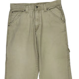 Wrangler Cargo Carpenter Trousers - 32W 31L Beige Cotton