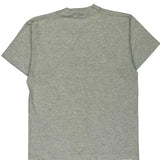 Vintage Firefighter Screen Stars Single Stitch T-Shirt - Large Grey Cotton Blend