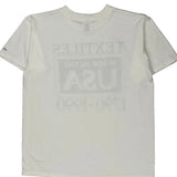 Textiles Made In The USA 1790-1990 Delta T-Shirt - Large White Cotton