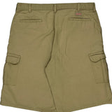 Dickies Cargo Shorts - 38W 12L Khaki Cotton