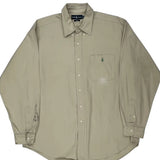 Blake Ralph Lauren Shirt - XL Beige Cotton