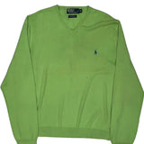 Polo By Ralph Lauren Jumper - XL Green Cotton
