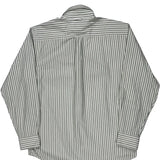 Tommy Hilfiger Striped Shirt - Medium Green Cotton