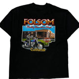 Folsom Harley-Davidson Shop Harley Davidson Graphic T-Shirt - XL Black Cotton