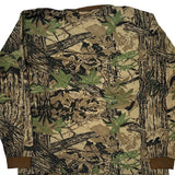 Hunting Mossy Oak Camo Long Sleeve T-Shirt - Large Brown Cotton