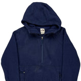 The North Face Fleece - Large Navy Polyester