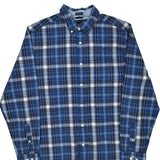 Tommy Hilfiger Checked Shirt - Medium Blue Cotton