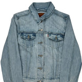 Levis Denim Jacket - Large Light Wash Denim