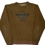Punta Cana Hard Rock Cafe Sweatshirt - XL Brown Cotton Blend