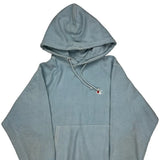 Reverse Weave Champion Hoodie - Small Blue Cotton
