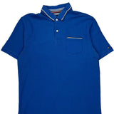 Tommy Hilfiger Polo Shirt - XL Blue Cotton