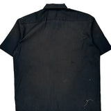Dickies Short Sleeve Shirt - XL Black Cotton Blend