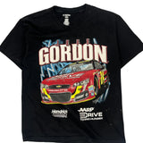 Hendrick Motorsports Nascar T-Shirt - Large Black Cotton
