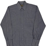 Calvin Klein Shirt - Large Gray Cotton Blend