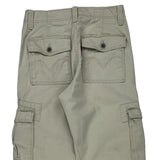 Levis Cargo Trousers - 30W 30L Beige Cotton