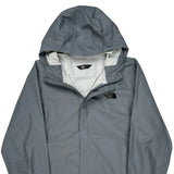 The North Face Waterproof Jacket - Large Grey Polyester