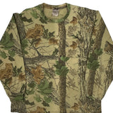 Jerzees Long Sleeve T-Shirt - Large Camo Cotton
