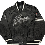 Vintage Lions Athletic Works Varsity Jacket - XL Black Polyester