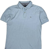 Tommy Hilfiger Polo Shirt - XL Blue Cotton