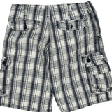 Lee Cargo Shorts - 34W 11L Grey Cotton