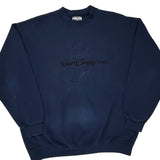 Walt Disney World Disney Graphic Sweatshirt - XL Navy Cotton