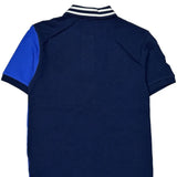 Age 10-12 Number 3 Patch Polo By Ralph Lauren Polo Shirt - Medium Blue Cotton