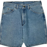 Wrangler Denim Shorts - 34W 9L Blue Denim