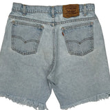 Levis Denim Shorts - 31W 9L Light Wash Denim