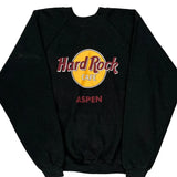 Hard Rock Cafe Sweatshirt - XL Black Cotton Blend