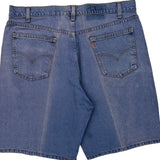 Levis Denim Shorts - 36W 9L Blue Denim