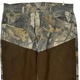 Unbranded Camo Cargo Trousers - 38W 31L Brown Cotton