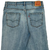 Levis Denim Shorts - 34W 10L Light Wash Denim