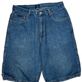 Tommy Jeans Baggy Denim Shorts - 32W 12L Blue Denim